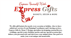 Desktop Screenshot of expressgifts.com